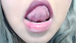 Solo Mouth Fetish