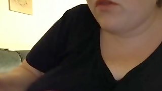 BBW Feedee stuffing a huge plate of spaghetti - Amber Crystal