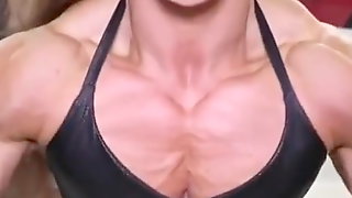 Muscle women show Veins