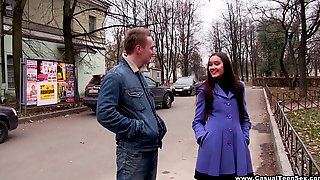 Love for ballet and copulation - russian teen hard core