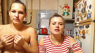 Russian girl  show  her tits in bra 