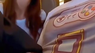 Blowjob In Airplane