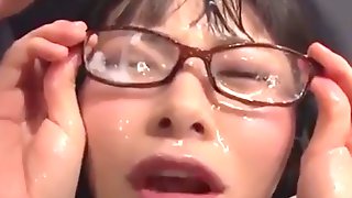 Jav facials, bukkake, and cum play compilation 12