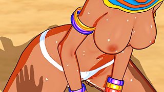 Street Fighter - Elena 3D Hentai