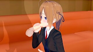 Subaru Konoe In Karaoke Room - Reverse Trap - Mayo Chiki! - 3D Hentai