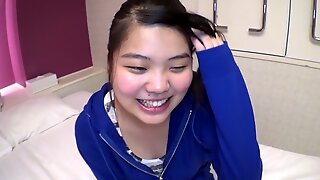 Japanese chubby teen Chisa Hara sex clip