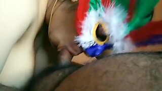 Aparna bhabhi blowjob fun with mask