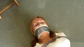 Tape Bondage, Wrap Gagged