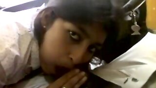 Indian Beautiful cute Awesome baby breast feed and give blowjob to bf in ca