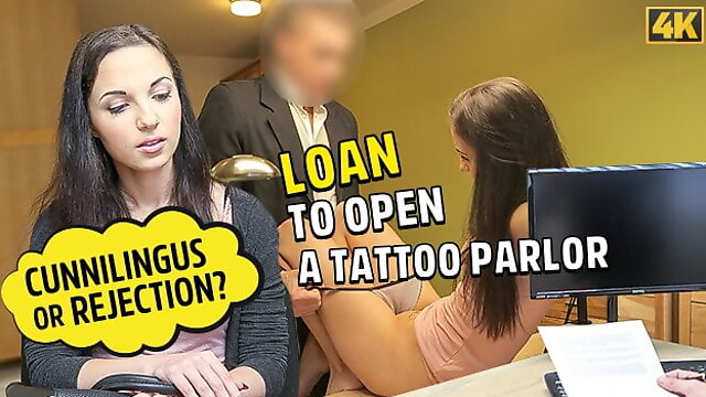 LOAN4K. Amateur passes special casting of loan agent to get 