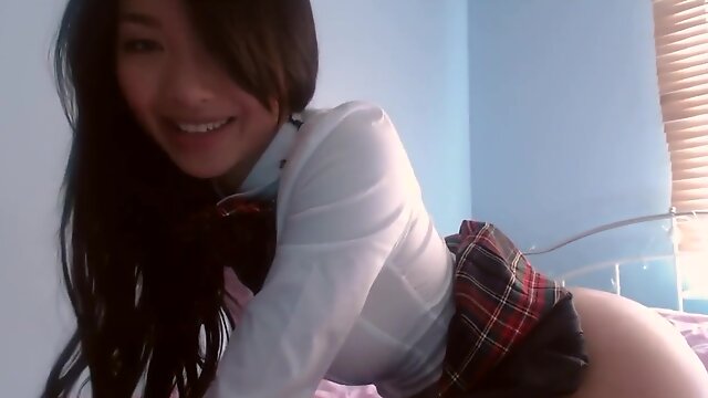 Asian Schoolgirl Solo