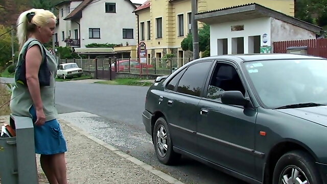 Granny Pick Up, Czech Streets, Picked Up And Fucked