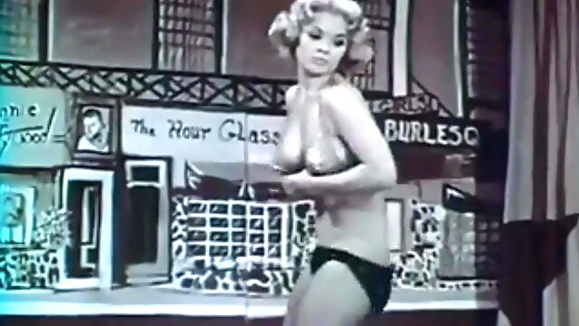 Burlesque Striptease, 1964, Vintage Dance