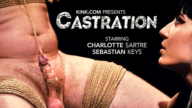 Castration, Femdom Pain, Charlotte Sartre Femdom