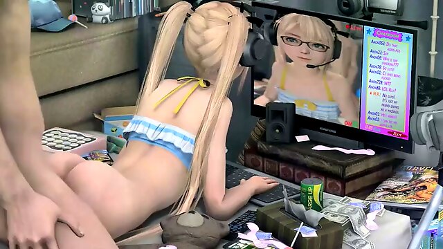 3d hentai doa the rose mary compilations wow what a teen