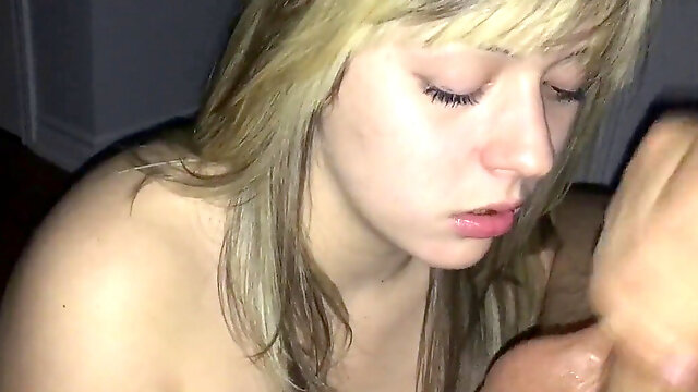 Slutty teenage deep-throats pecker and Swallows! HD!