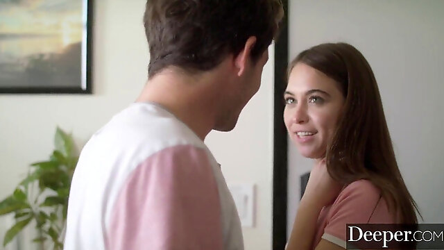 Deeper. Riley Reid ultimately Gets Her first experience