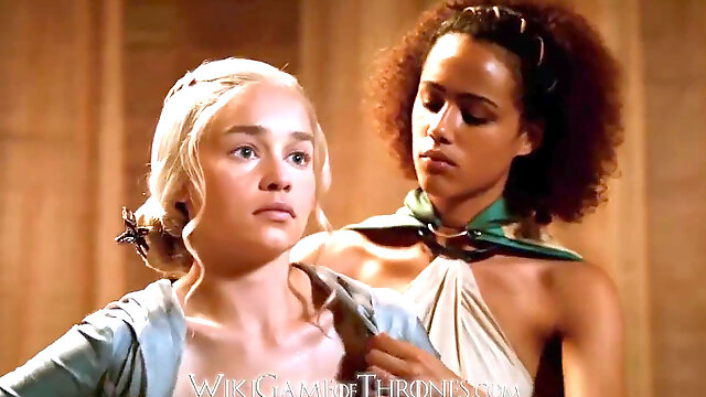 Daenerys Targaryen (Emilia Clarke) em Cenas de Sexo Real em Game of Thrones