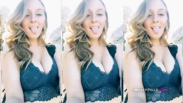 Unbelievable Natural cupcakes Amateur Stretches cock-squeezing Pussy in Public Masturbation - Molly Pills - Big Dildo Fucking Outdoors Huge Ass - Horny Hiking