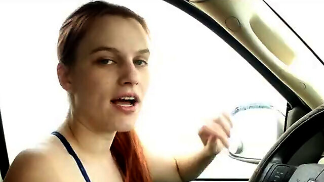 Step-mom in the car joi- andrea sky