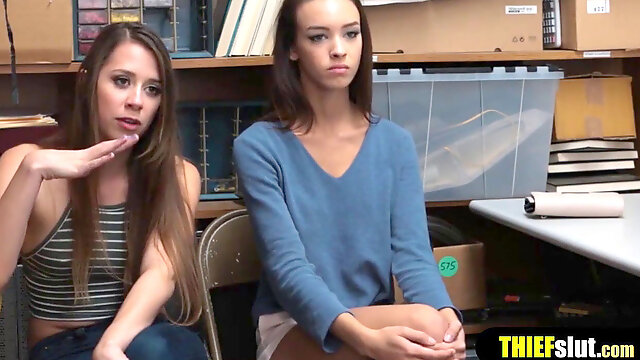Shoplifter Threesome