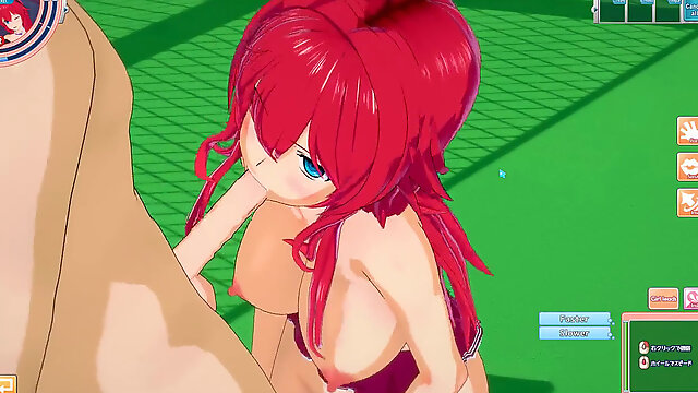 RIAS GREMORY HIGH college DXD AT YOUR SCHOOL