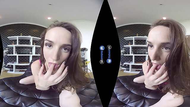 Tori dark-hued VR Web Cam style video and sex playthings on BaDoinkVR.com