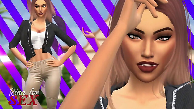 Ring for bang-out : scene 1 (Sims four Reality Show)