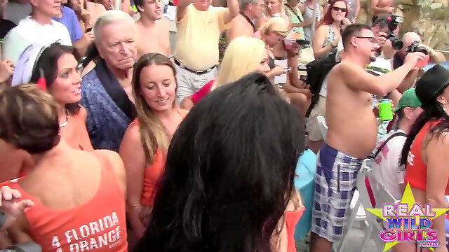 Wet-t nude beotches Key West Fest Uncut and Raw two