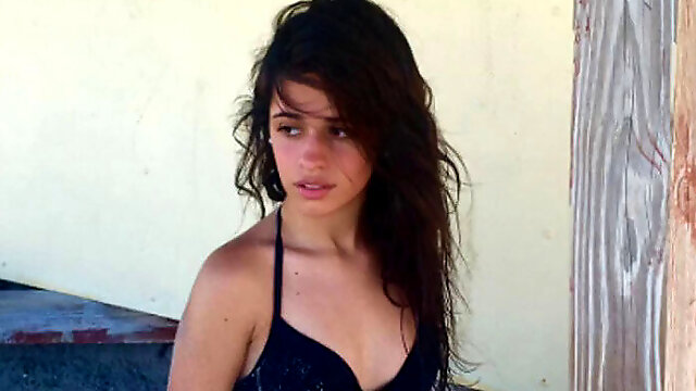 Camila Cabello jack OFF challenge! jizm to her feet, boobs and ass!