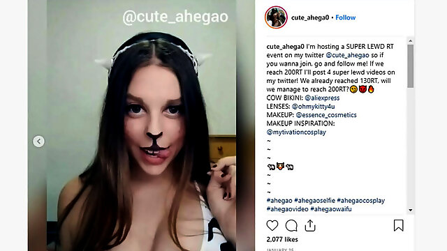 Ahegao Instagram Compilation two