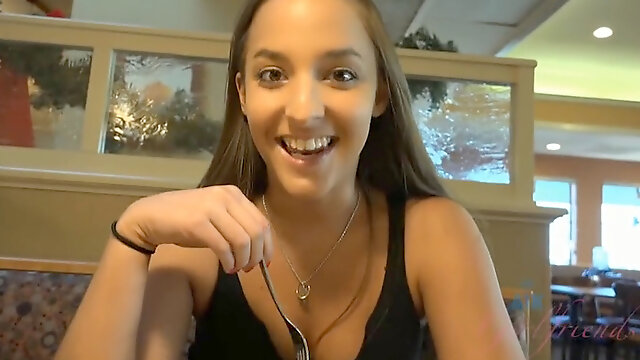 Amirah gets one more internal ejaculation before she has to go