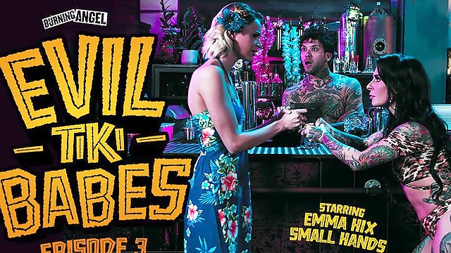 Emma Hix & Small Hands in Evil Tiki Babes: Episode 3, Scene #01 - BurningAngel