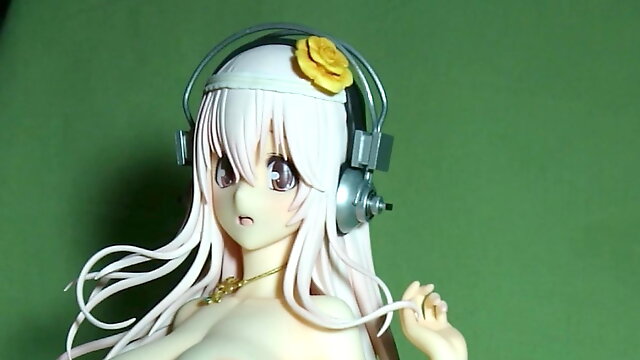 Super Sonico  Summer Vacation ver. figure Hot pose Cumshot