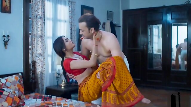 Wife homemade sex very hot red saree full romance fuck mastram web series