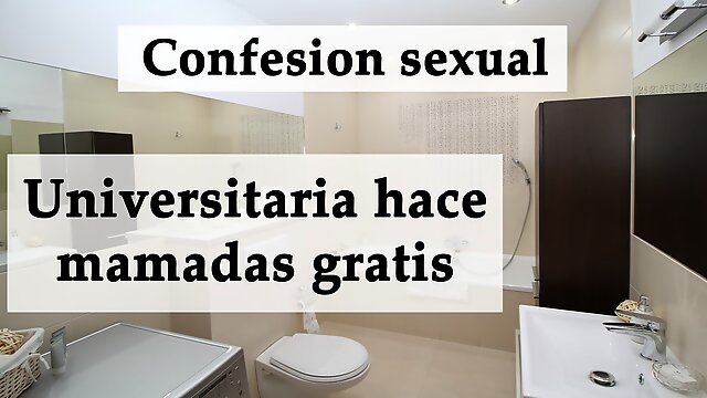 Spanish audio confesion: Mamadas Por Vicio.