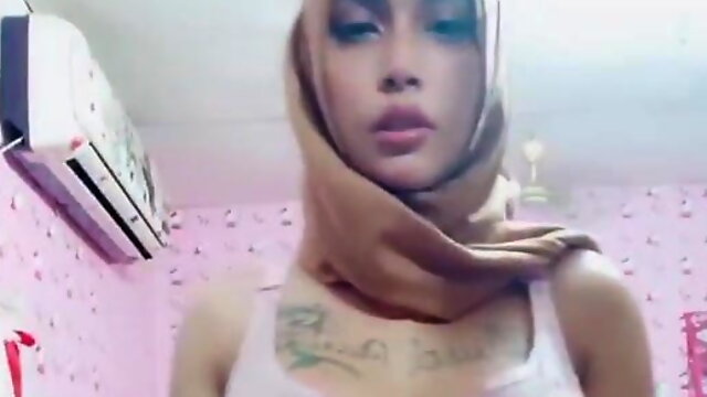 Hijab Shemale, Young Shemale Solo, Crossdresser Solo, Arab