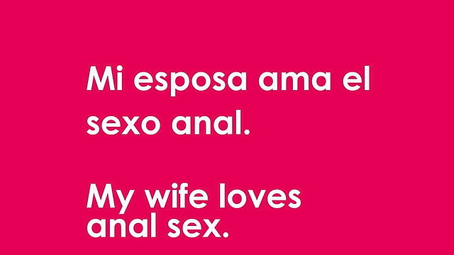 My wife loves anal sex