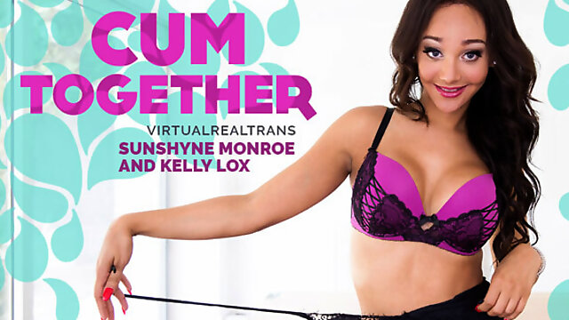 Sunshyne Monroe, Cum Together Shemale