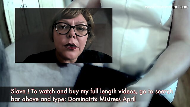 Dominatrix Mistress April, Whimp Castration