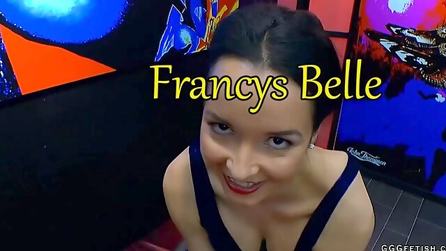 Brazilian francys belle in butt fuck and cums actions