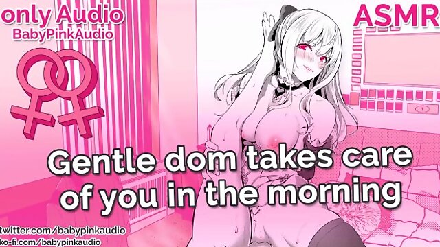 (LESBIAN ASMR) Gentle dom takes care of you in the morning (AUDIO ONLY)