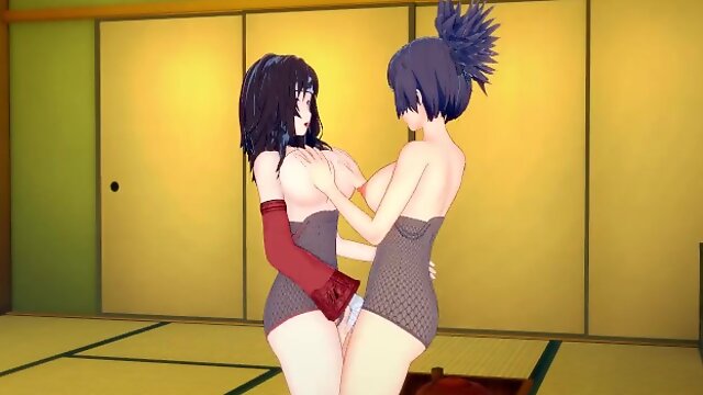 3d Lesbian Anime