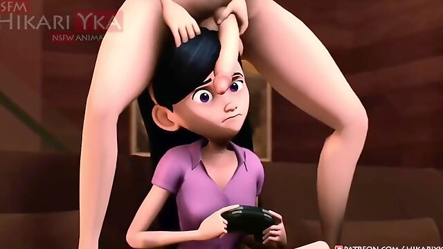 Violet Parr, Teen Anal, Deepthroat