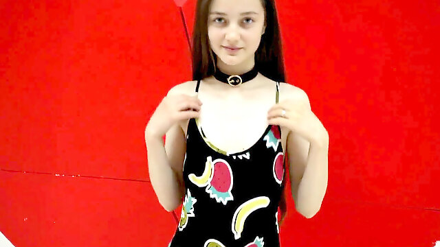 Alisa Angel - bashful voluptuous teen In Swimsuit
