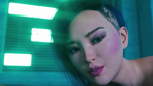 City of Broken Dreamers - Cyberpunk asian teen hot sex - #1
