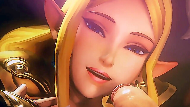 Princess Zelda costume play sop bakcground video