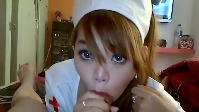 Indonesia NURSE BLOWJOB