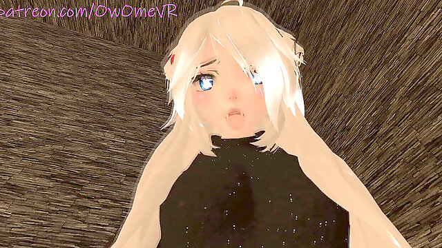I step and sit on you! You will love my moans~ ❤️ [ Vrchat with PoV]