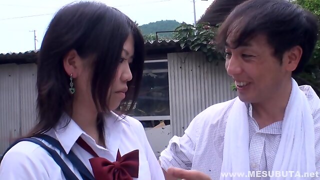 Asian schoolgirl Teenager hardcore action